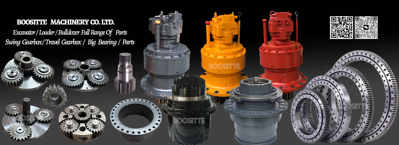 Excavador Swing Motor