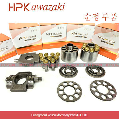 La pompa hydráulica de KOMATSU parte el ajuste PC120-3 PC120-5 del sistema del bloque de cilindro HPV55