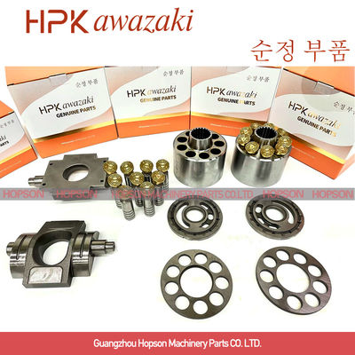 La pompa hydráulica de KOMATSU parte el ajuste PC120-3 PC120-5 del sistema del bloque de cilindro HPV55