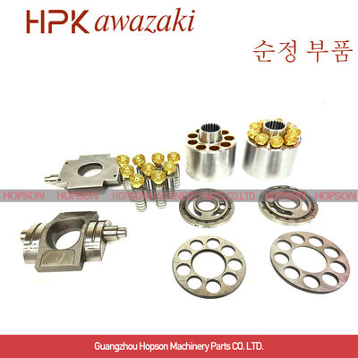 La pompa hydráulica de KOMATSU parte el ajuste PC120-3 PC120-5 del sistema del bloque de cilindro HPV55